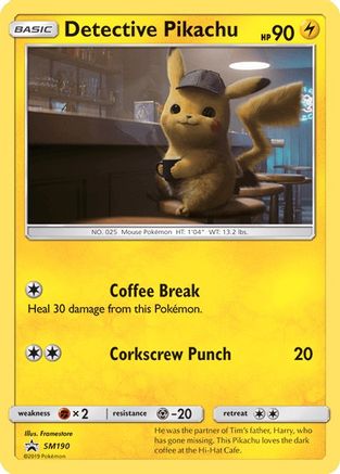 Detective Pikachu (SM190) [Sun & Moon: Black Star Promos] | Total Play