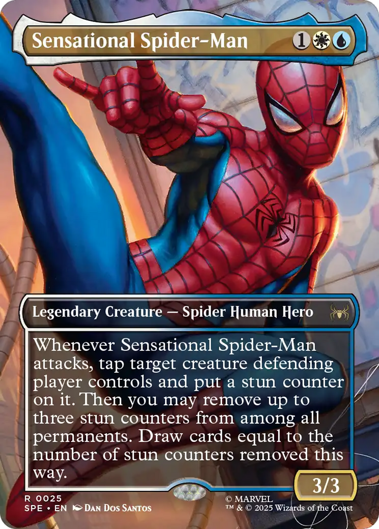 Sensational Spider-Man (Borderless) [Marvel's Spider-Man: Eternal-Legal] | Total Play