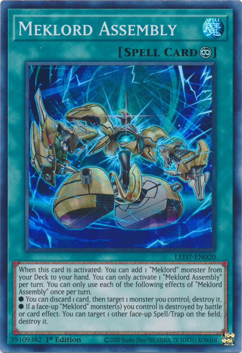 Meklord Assembly [LED7-EN020] Super Rare | Total Play