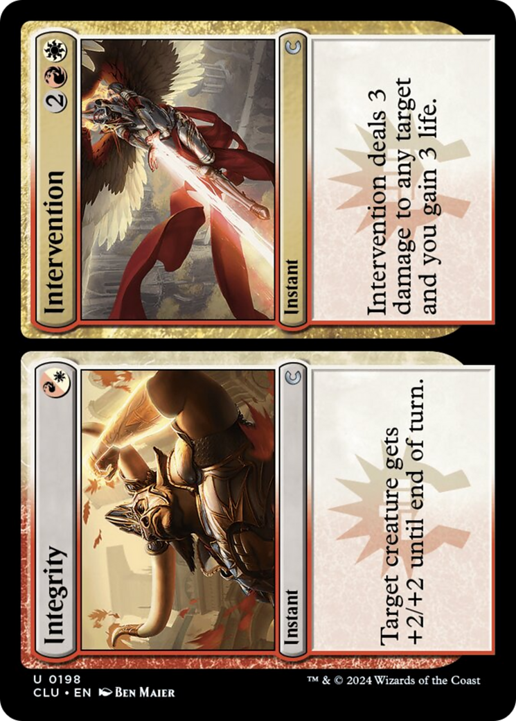 Integrity // Intervention [Ravnica: Clue Edition] | Total Play