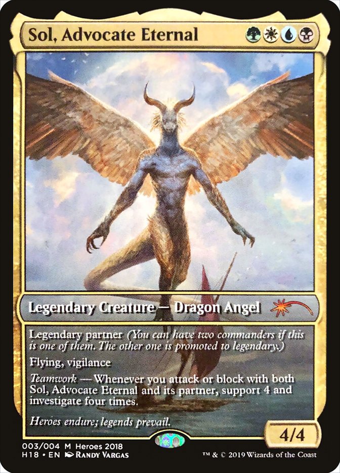 Sol, Advocate Eternal [Heroes of the Realm 2018] | Total Play