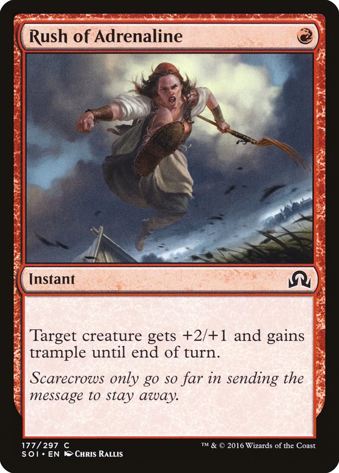 Rush of Adrenaline [Shadows over Innistrad] | Total Play