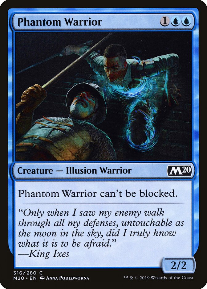 Phantom Warrior [Core Set 2020] | Total Play