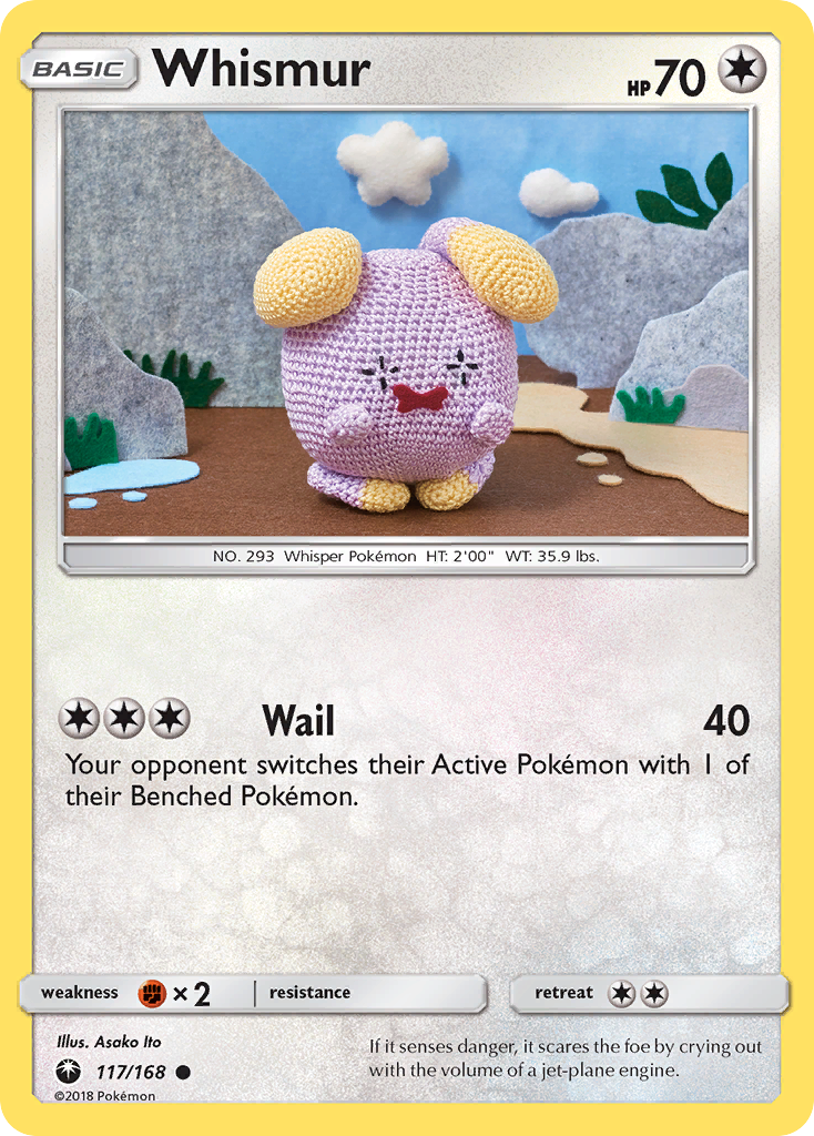 Whismur (117/168) [Sun & Moon: Celestial Storm] | Total Play