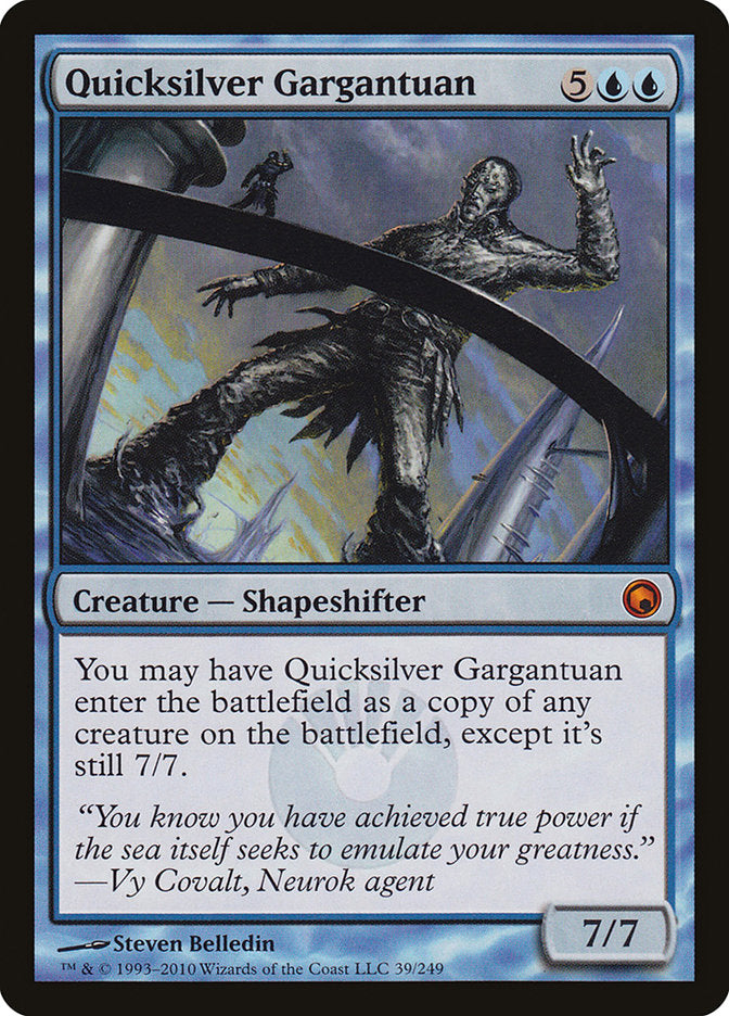 Quicksilver Gargantuan [Scars of Mirrodin] | Total Play