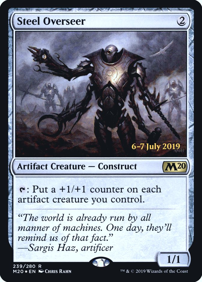 Steel Overseer [Core Set 2020 Prerelease Promos] | Total Play