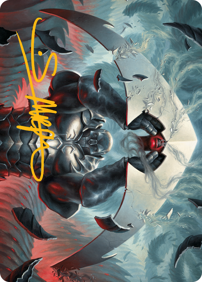 Mirrodin Avenged Art Card (Gold-Stamped Signature) [March of the Machine Art Series] | Total Play