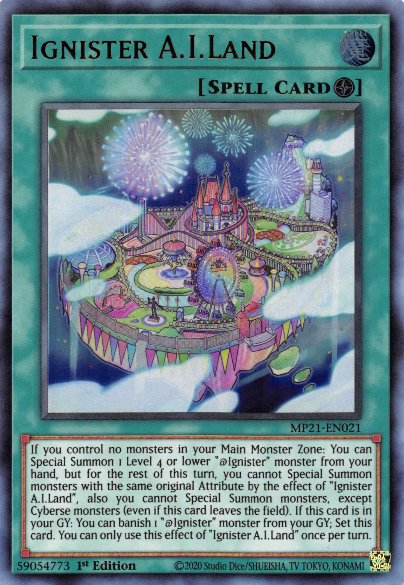 Ignister A.I.Land [MP21-EN021] Ultra Rare | Total Play
