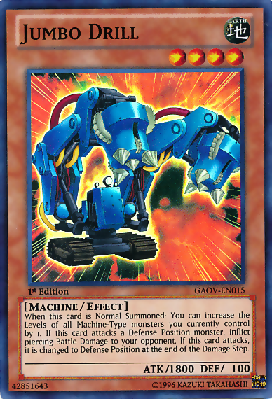 Jumbo Drill [GAOV-EN015] Super Rare | Total Play