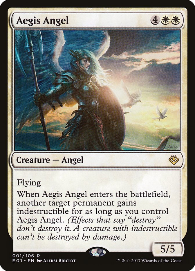 Aegis Angel [Archenemy: Nicol Bolas] | Total Play