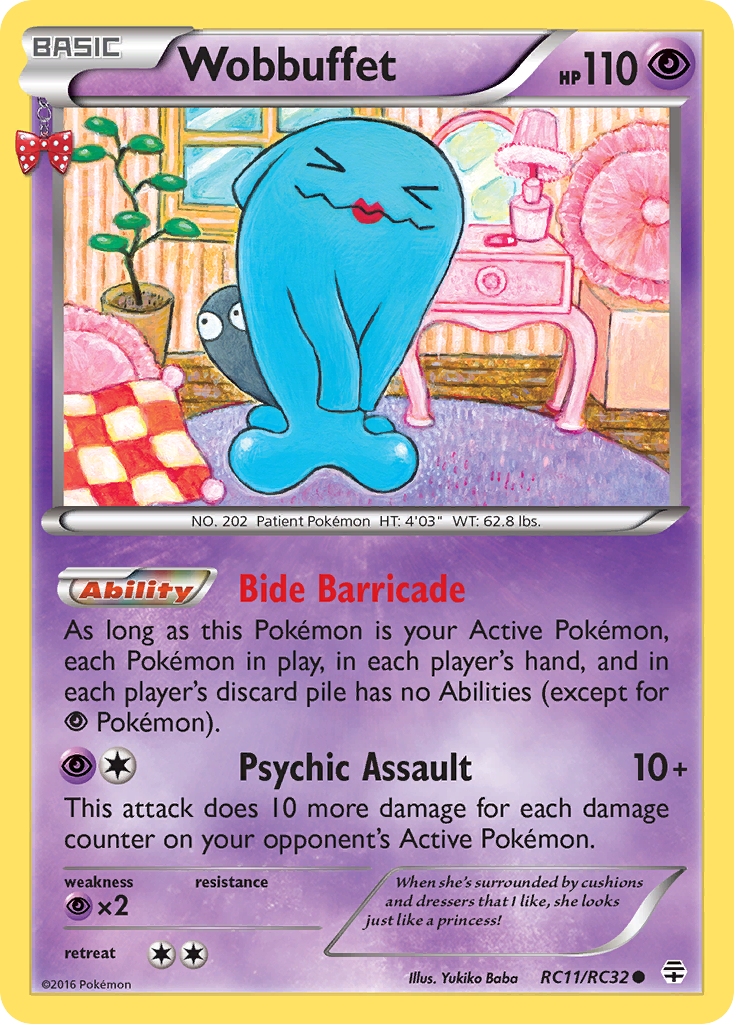 Wobbuffet (RC11/RC32) [XY: Generations] | Total Play