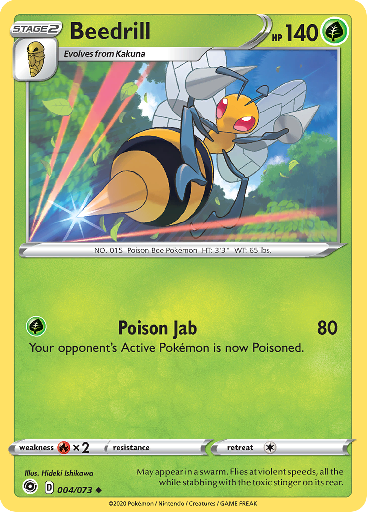 Beedrill (004/073) [Sword & Shield: Champion's Path] | Total Play