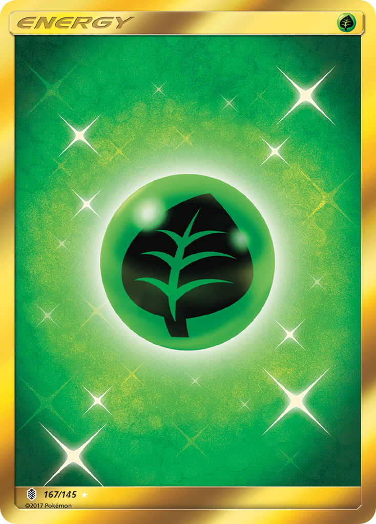 Grass Energy (167/145) [Sun & Moon: Guardians Rising] | Total Play