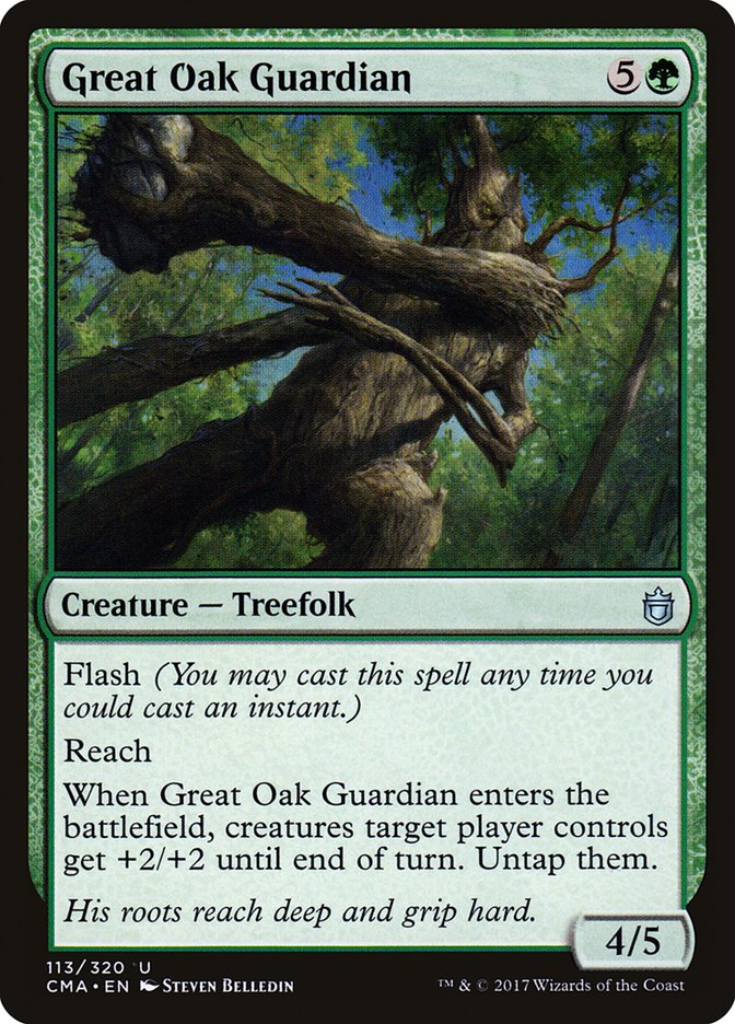 Great Oak Guardian [Commander Anthology] | Total Play