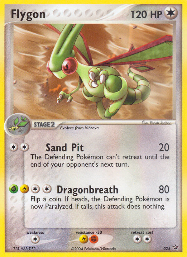Flygon (025) [Nintendo: Black Star Promos] | Total Play