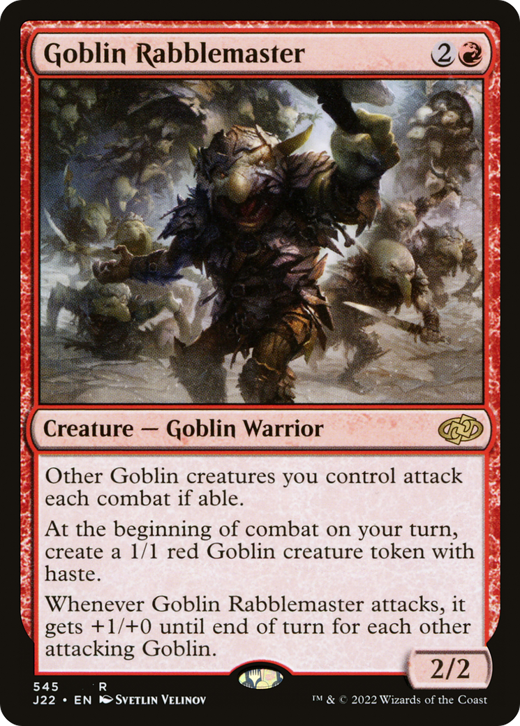 Goblin Rabblemaster [Jumpstart 2022] | Total Play