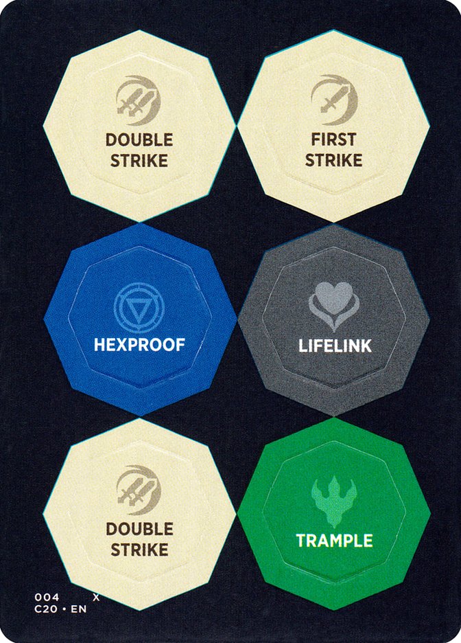 Punch Card Token (003 // 004) [Commander 2020 Tokens] | Total Play