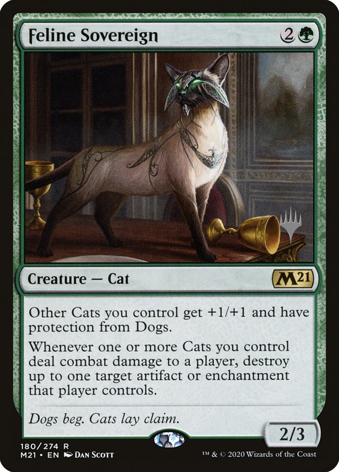 Feline Sovereign (Promo Pack) [Core Set 2021 Promos] | Total Play