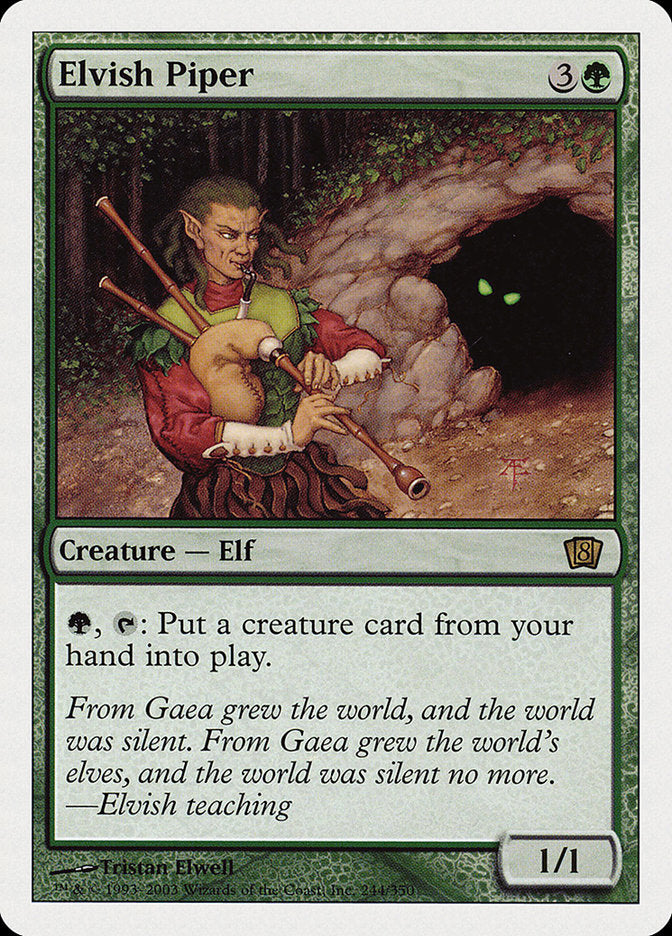 Elvish Piper [Eighth Edition] | Total Play