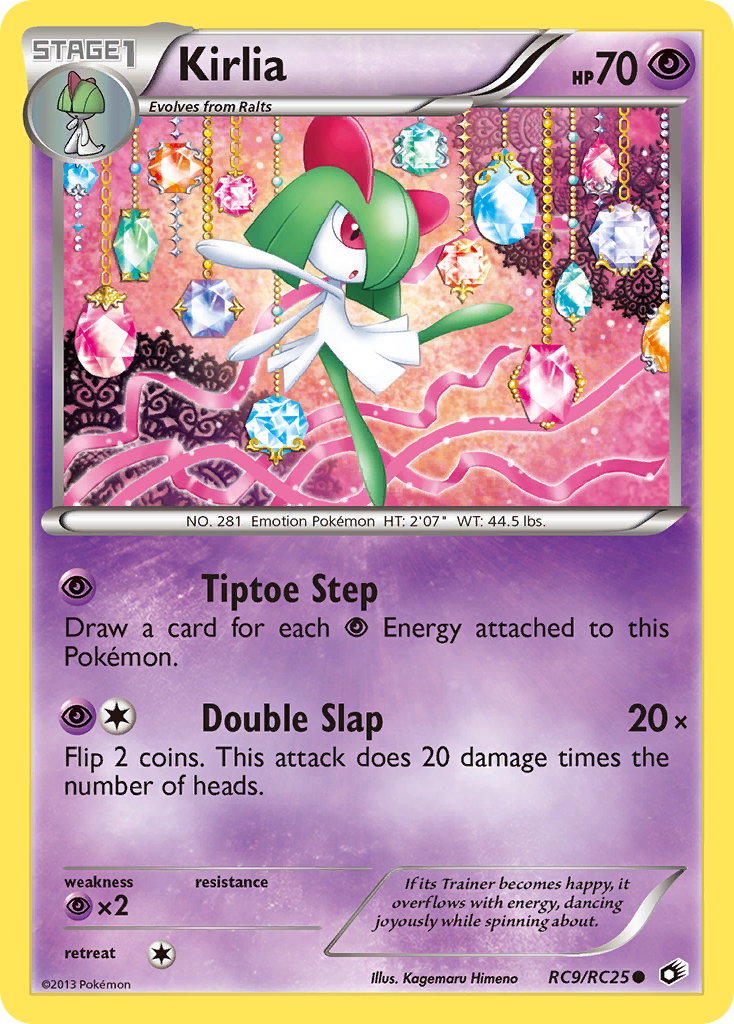 Kirlia (RC9/RC25) [Black & White: Legendary Treasures] | Total Play