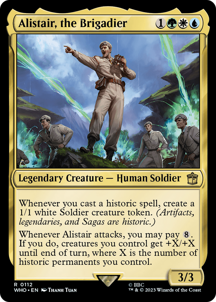 Alistair, the Brigadier [Doctor Who] | Total Play