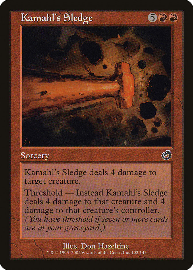 Kamahl's Sledge [Torment] | Total Play