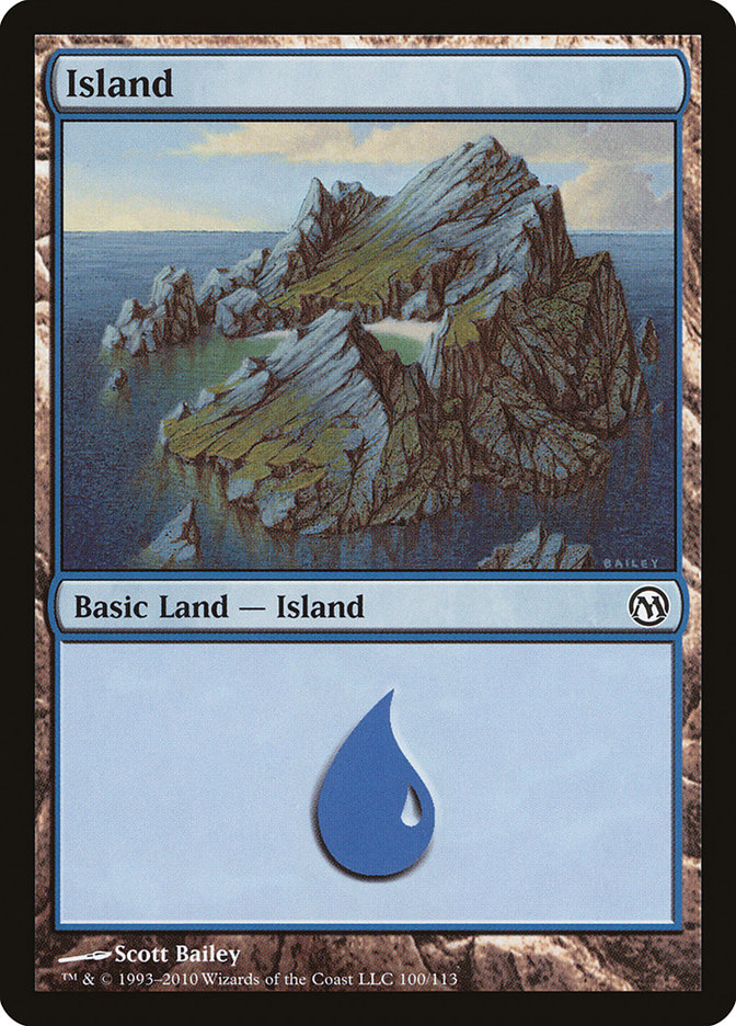 Island (100) [Duels of the Planeswalkers] | Total Play
