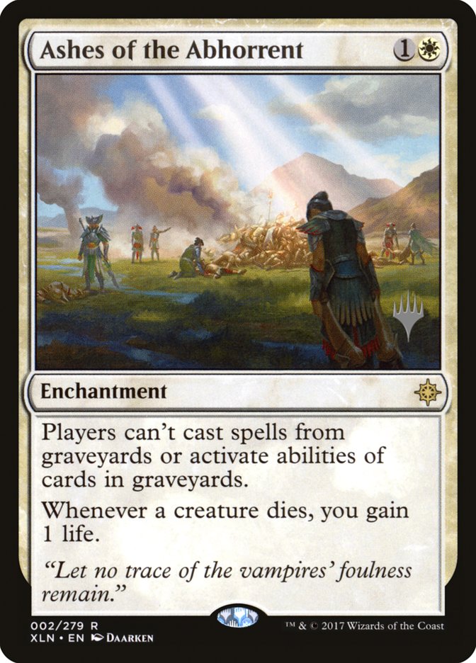 Ashes of the Abhorrent (Promo Pack) [Ixalan Promos] | Total Play