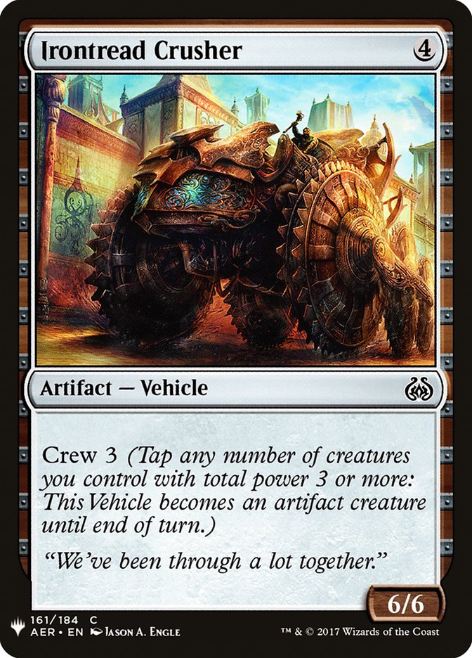Irontread Crusher [Mystery Booster] | Total Play
