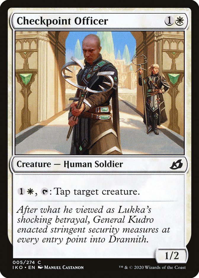 Checkpoint Officer [Ikoria: Lair of Behemoths] | Total Play