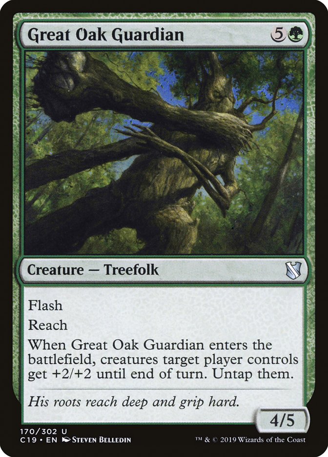 Great Oak Guardian [Commander 2019] | Total Play