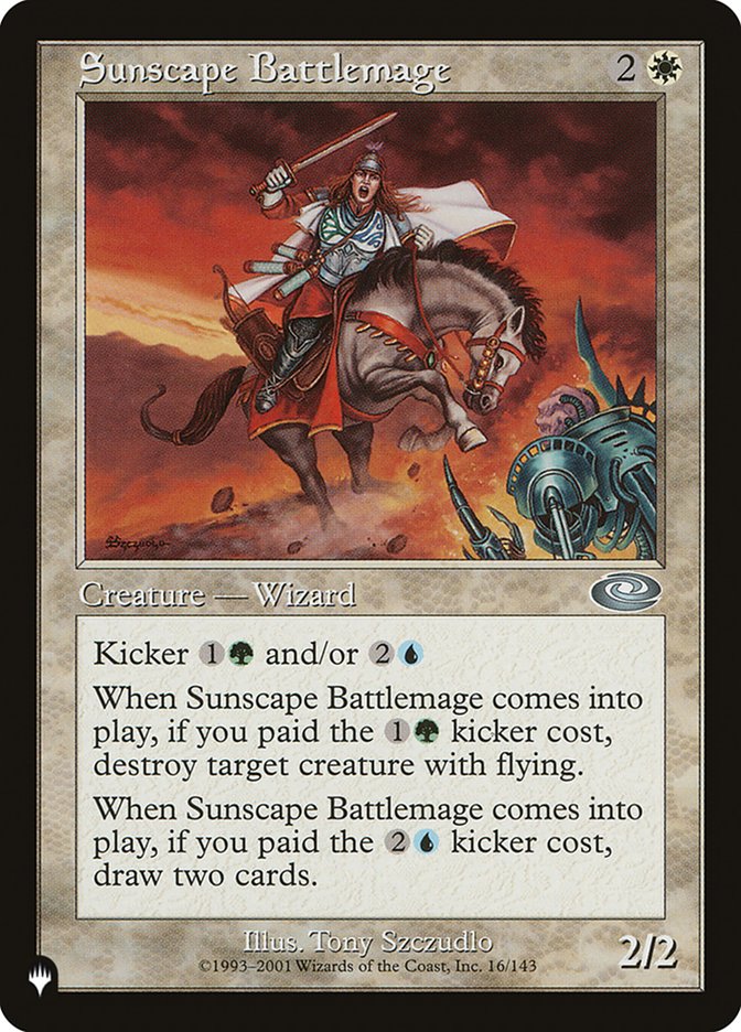 Sunscape Battlemage [The List] | Total Play
