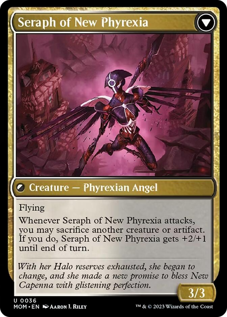 Seraph of New Capenna // Seraph of New Phyrexia [March of the Machine] | Total Play