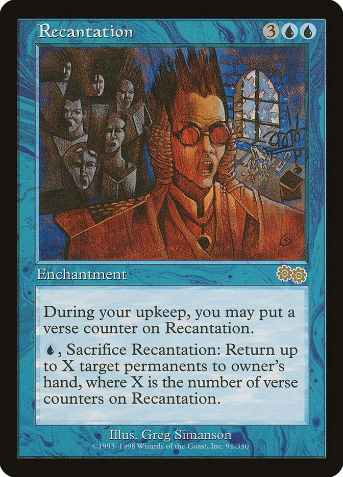 Recantation [Urza's Saga] | Total Play