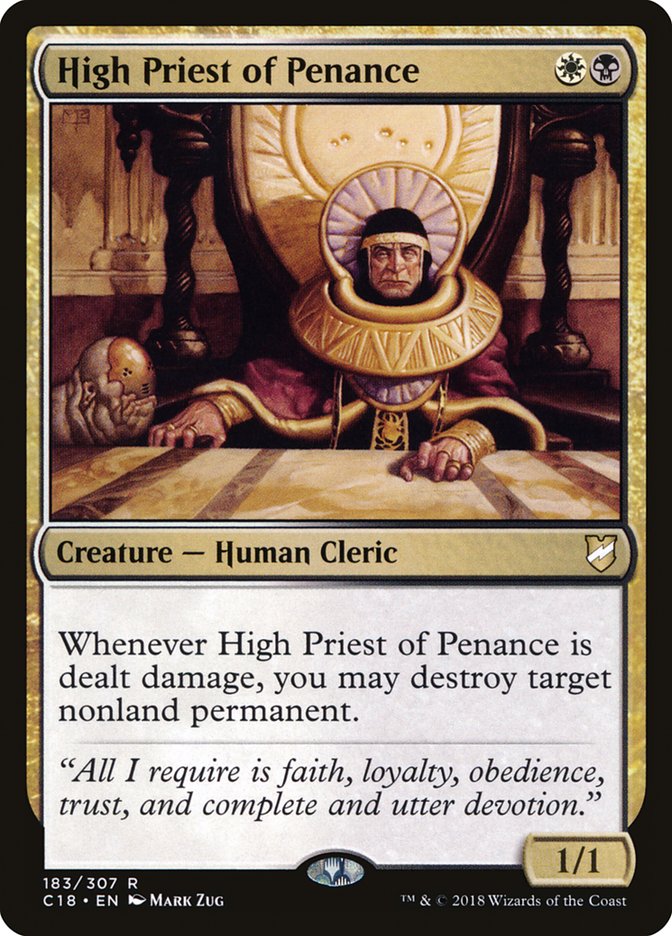 High Priest of Penance [Commander 2018] | Total Play
