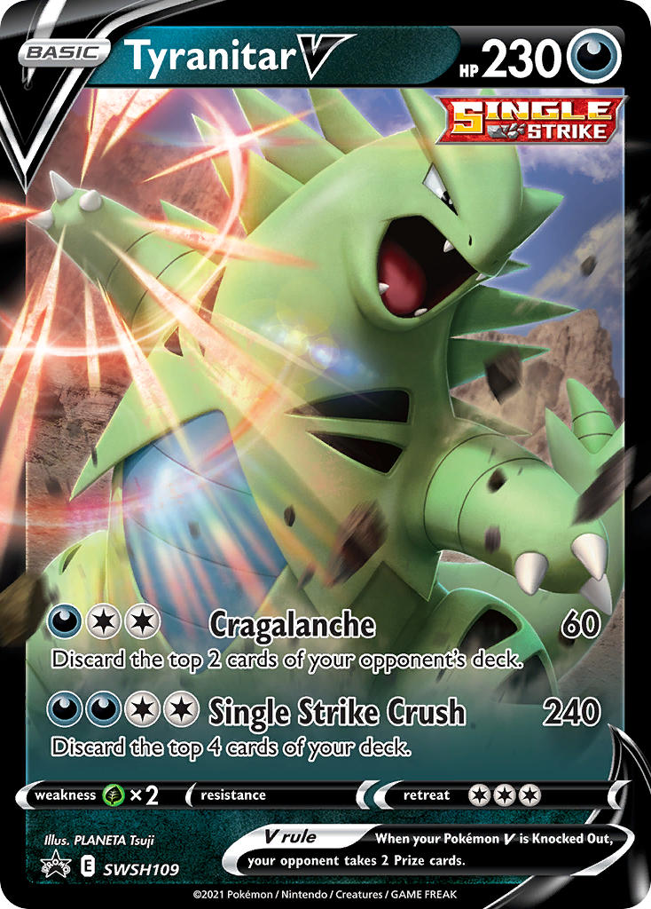 Tyranitar V (SWSH109) [Sword & Shield: Black Star Promos] | Total Play