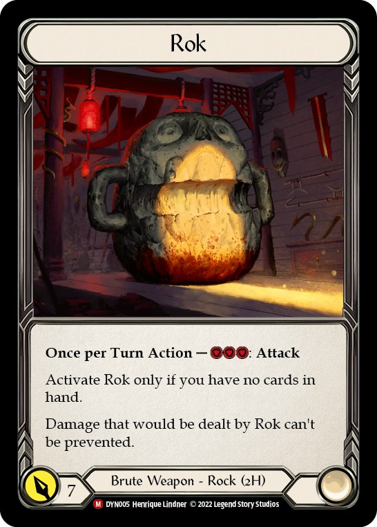 Rok [DYN005] (Dynasty)  Rainbow Foil | Total Play