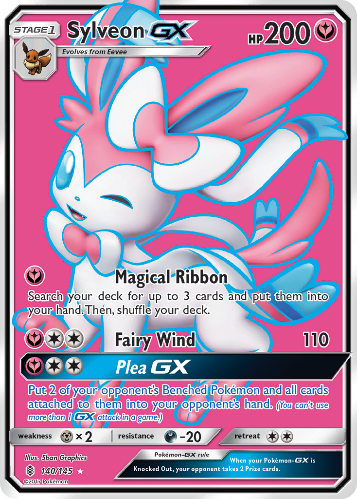 Sylveon GX (140/145) [Sun & Moon: Guardians Rising] | Total Play