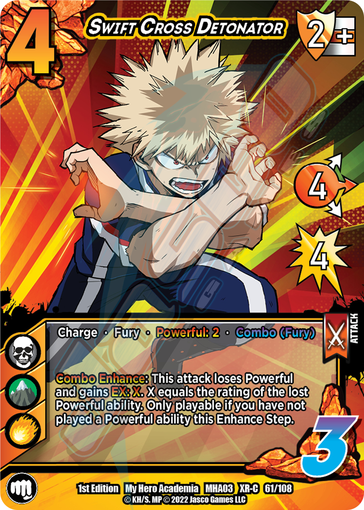 Swift Cross Detonator [Heroes Clash XR] | Total Play