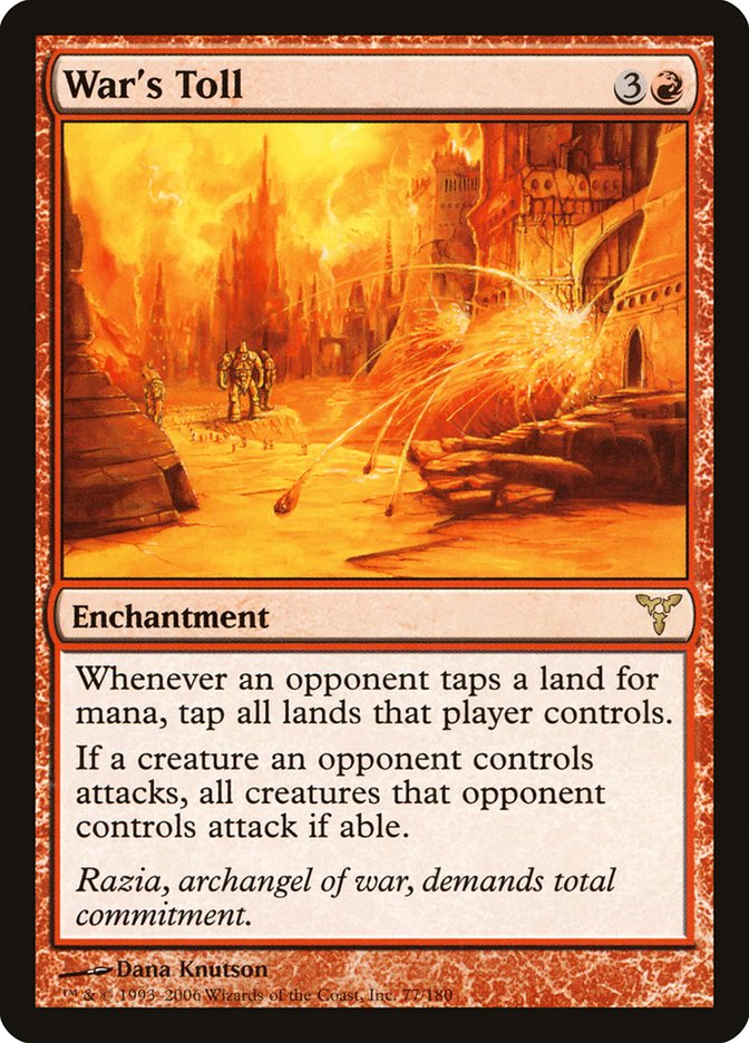 War's Toll [Dissension] | Total Play