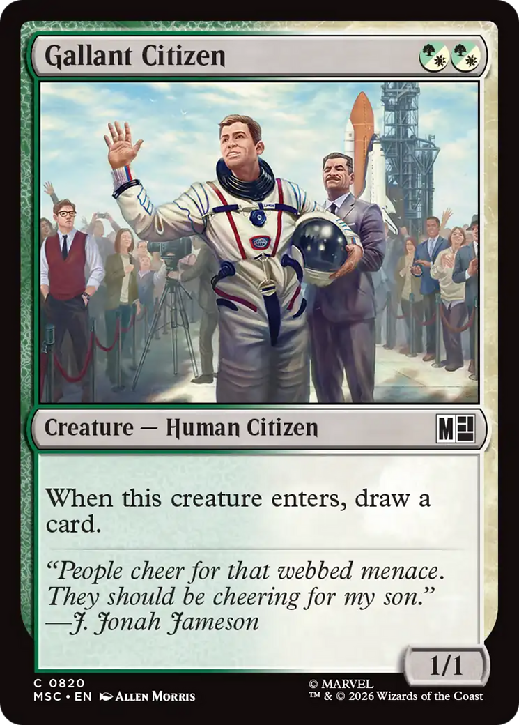 Gallant Citizen [Marvel Super Heroes Commander] | Total Play