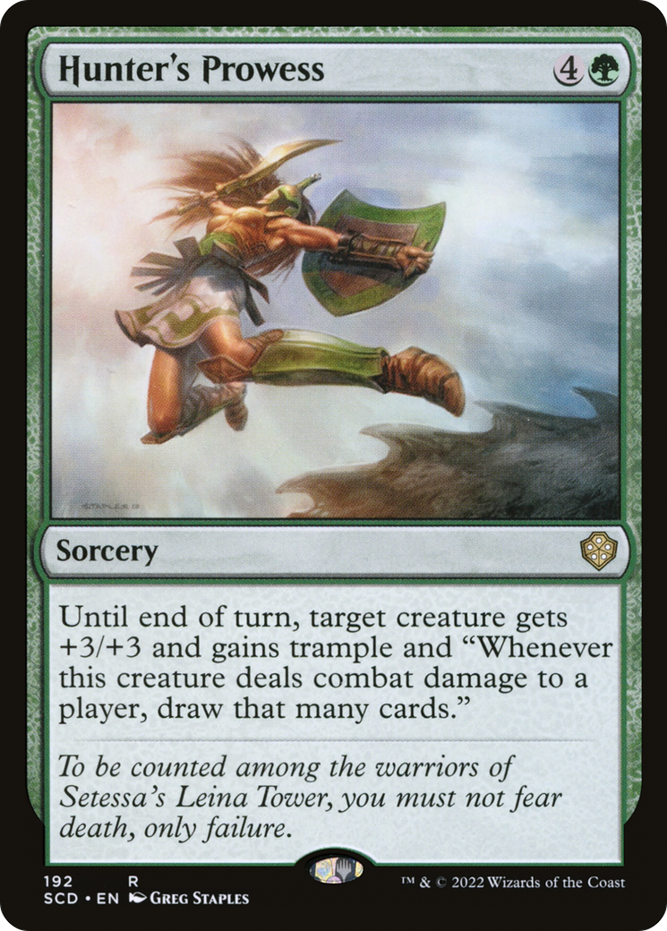 Hunter's Prowess [Starter Commander Decks] | Total Play
