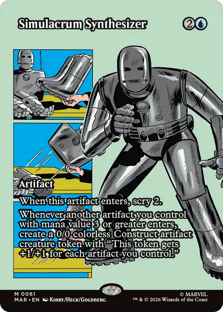 Simulacrum Synthesizer (Borderless) [Marvel Universe: Eternal-Legal] | Total Play