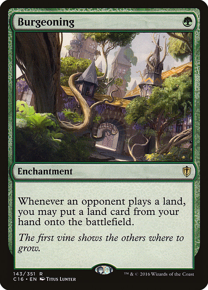 Burgeoning [Commander 2016] | Total Play