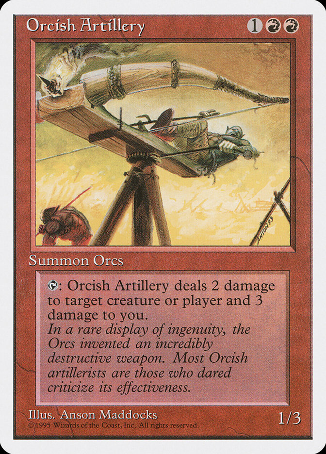 Orcish Artillery [Fourth Edition] | Total Play