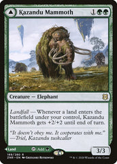 Kazandu Mammoth // Kazandu Valley [Zendikar Rising] | Total Play