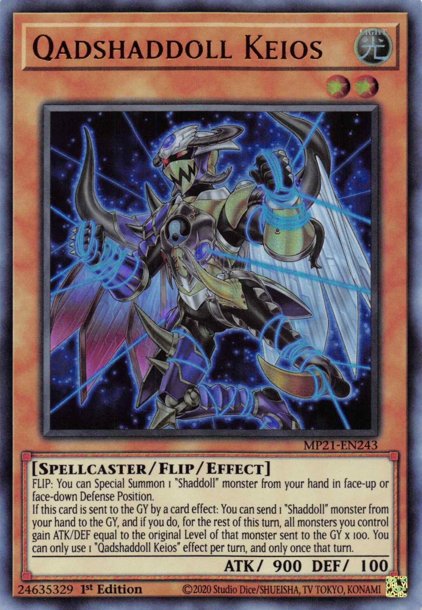 Qadshaddoll Keios [MP21-EN243] Ultra Rare | Total Play