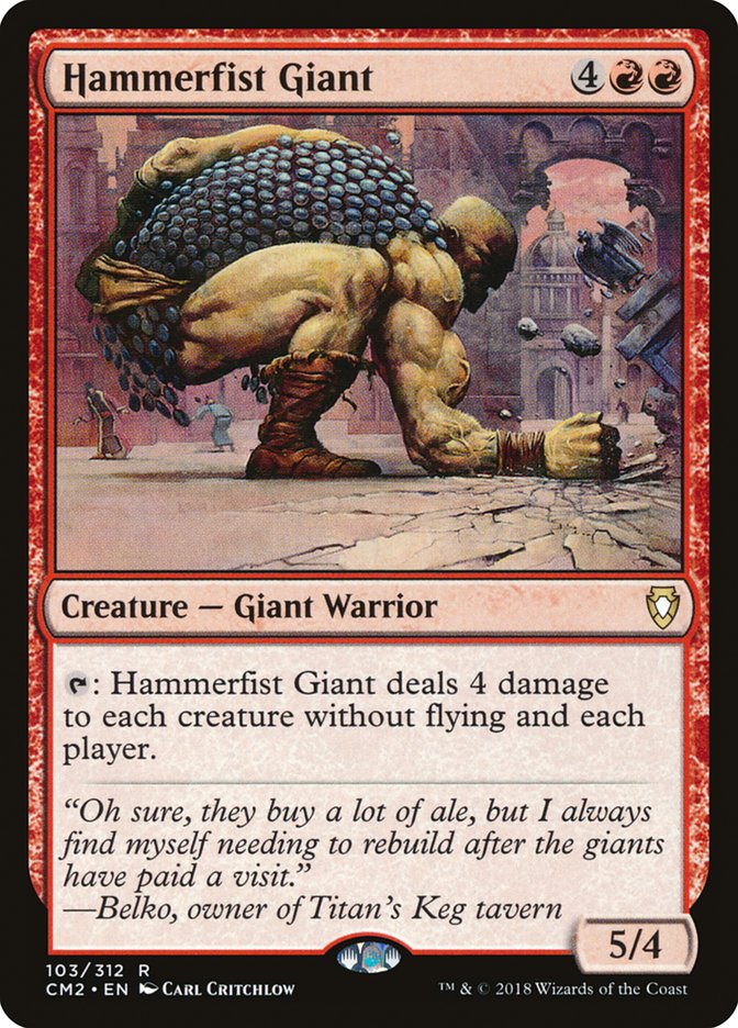 Hammerfist Giant [Commander Anthology Volume II] | Total Play