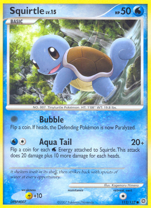Squirtle (112/132) [Diamond & Pearl: Secret Wonders] | Total Play