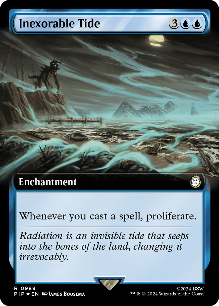 Inexorable Tide (Extended Art) (Surge Foil) [Fallout] | Total Play